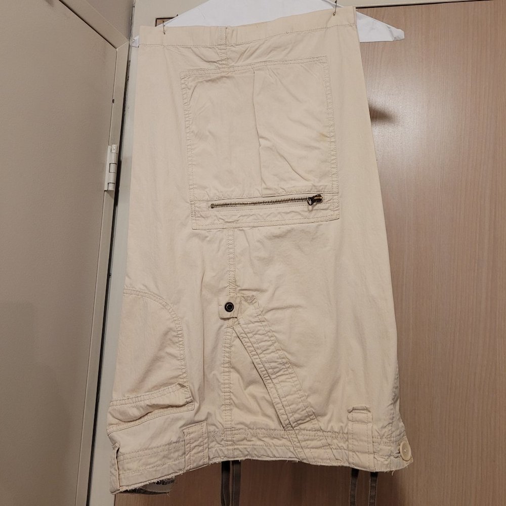 GENTLY USED, GUESS CARGO SHORTS, SIZE 36!!!
